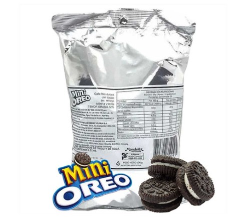 GOLO MINI OREO GALLETITA 600GR x 1